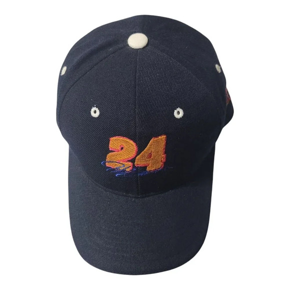 Jeff Gordon #24 NASCAR Adjustable Baseball Cap Hat - Picture 2 of 6